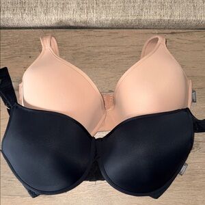 38D 2 Pack Vince Camuto Lightly Padded Bra with Underwire